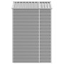 Light gray galvanized steel garden shed 191x130x198 cm by vidaXL, Sheds - Ref: Foro24-3188242, Price: 357,51 €, Discount: %