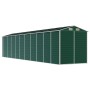 Garden shed made of green galvanized steel 191x895x198 cm by vidaXL, Sheds - Ref: Foro24-3188240, Price: 1,00 €, Discount: %