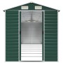 Cobertizo de jardín acero galvanizado verde 191x725x198 cm de vidaXL, Cobertizos - Ref: Foro24-3188238, Precio: 1,00 €, Descu...