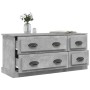 Mueble de TV madera contrachapada gris hormigón 100x35,5x45 cm de vidaXL, Muebles TV - Ref: Foro24-816452, Precio: 89,06 €, D...