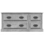 Mueble de TV madera contrachapada gris hormigón 100x35,5x45 cm de vidaXL, Muebles TV - Ref: Foro24-816452, Precio: 89,06 €, D...