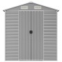 Garden shed light gray galvanized steel 191x895x198 cm by vidaXL, Sheds - Ref: Foro24-3188251, Price: 1,00 €, Discount: %