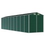 Cobertizo de jardín acero galvanizado verde 191x810x198 cm de vidaXL, Cobertizos - Ref: Foro24-3188239, Precio: 1,00 €, Descu...