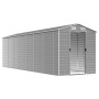 Cobertizo de jardín acero galvanizado gris claro 191x640x198 cm de vidaXL, Cobertizos - Ref: Foro24-3188248, Precio: 870,72 €...