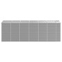 Cobertizo de jardín acero galvanizado gris claro 191x555x198 cm de vidaXL, Cobertizos - Ref: Foro24-3188247, Precio: 804,36 €...