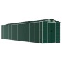 Green galvanized steel garden shed 191x980x198 cm by vidaXL, Sheds - Ref: Foro24-3188241, Price: 1,00 €, Discount: %