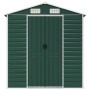 Green galvanized steel garden shed 191x980x198 cm by vidaXL, Sheds - Ref: Foro24-3188241, Price: 1,00 €, Discount: %