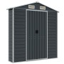 Garden shed anthracite galvanized steel 191x555x198 cm by vidaXL, Sheds - Ref: Foro24-3188258, Price: 916,18 €, Discount: %