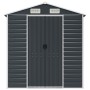 Garden shed anthracite galvanized steel 191x470x198 cm by vidaXL, Sheds - Ref: Foro24-3188257, Price: 823,30 €, Discount: %