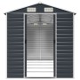 Garden shed anthracite galvanized steel 191x470x198 cm by vidaXL, Sheds - Ref: Foro24-3188257, Price: 823,30 €, Discount: %