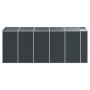 Garden shed anthracite galvanized steel 191x470x198 cm by vidaXL, Sheds - Ref: Foro24-3188257, Price: 823,30 €, Discount: %