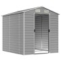 Cobertizo de jardín acero galvanizado gris claro 191x215x198 cm de vidaXL, Cobertizos - Ref: Foro24-3188243, Precio: 386,39 €...