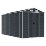 Galvanized steel garden shed anthracite 191x385x198 cm by vidaXL, Sheds - Ref: Foro24-3188256, Price: 662,70 €, Discount: %