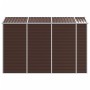 Brown galvanized steel garden shed 191x300x198 cm by vidaXL, Sheds - Ref: Foro24-3188266, Price: 539,99 €, Discount: %