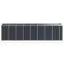 Garden shed anthracite galvanized steel 191x725x198 cm by vidaXL, Sheds - Ref: Foro24-3188260, Price: 1,00 €, Discount: %