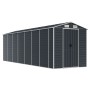 Garden shed anthracite galvanized steel 191x640x198 cm by vidaXL, Sheds - Ref: Foro24-3188259, Price: 1,00 €, Discount: %