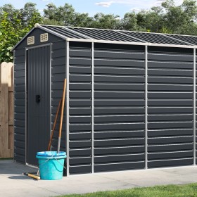 Galvanized steel garden shed anthracite 191x980x198 cm by vidaXL, Sheds - Ref: Foro24-3188263, Price: 1,00 €, Discount: %