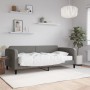 Sofá cama con colchón tela gris oscuro 90x190 cm de vidaXL, Camas y somieres - Ref: Foro24-3196809, Precio: 333,73 €, Descuen...