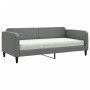 Sofá cama con colchón tela gris oscuro 90x190 cm de vidaXL, Camas y somieres - Ref: Foro24-3196809, Precio: 333,73 €, Descuen...