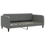 Sofá cama con colchón tela gris oscuro 90x190 cm de vidaXL, Camas y somieres - Ref: Foro24-3196809, Precio: 333,73 €, Descuen...