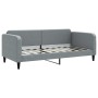 Sofá cama con colchón tela gris claro 90x190 cm de vidaXL, Camas y somieres - Ref: Foro24-3196808, Precio: 333,73 €, Descuent...