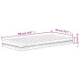 Foam mattress hardness 2 3 white 90x190 cm by vidaXL, Mattresses - Ref: Foro24-356339, Price: 133,28 €, Discount: %