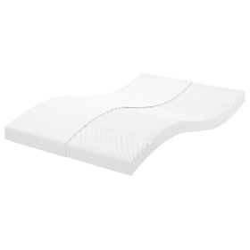 7-zone foam mattress hardness 20 ILD white 120x200 cm by vidaXL, Mattresses - Ref: Foro24-356354, Price: 123,99 €, Discount: %