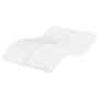 Colchón de espuma dureza 2 3 blanco 140x190 cm de vidaXL, Colchones - Ref: Foro24-356344, Precio: 187,96 €, Descuento: %