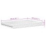 Foam mattress hardness 2 3 white 140x200 cm by vidaXL, Mattresses - Ref: Foro24-356345, Price: 276,92 €, Discount: %