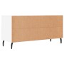 Mueble de TV madera de ingeniería blanco 102x36x50 cm de vidaXL, Muebles TV - Ref: Foro24-829052, Precio: 81,41 €, Descuento: %