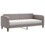 Sofa bed with taupe gray fabric mattress 80x200 cm by vidaXL, Beds and slatted bases - Ref: Foro24-3196796, Price: 325,51 €, ...