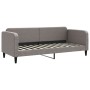 Sofa bed with taupe gray fabric mattress 80x200 cm by vidaXL, Beds and slatted bases - Ref: Foro24-3196796, Price: 325,51 €, ...