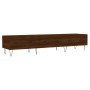 Brown oak engineered wood TV cabinet 150x36x30 cm by vidaXL, TV Furniture - Ref: Foro24-829155, Price: 84,40 €, Discount: %