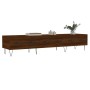 Brown oak engineered wood TV cabinet 150x36x30 cm by vidaXL, TV Furniture - Ref: Foro24-829155, Price: 84,40 €, Discount: %