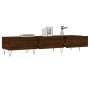 Brown oak engineered wood TV cabinet 150x36x30 cm by vidaXL, TV Furniture - Ref: Foro24-829155, Price: 84,40 €, Discount: %