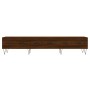 Brown oak engineered wood TV cabinet 150x36x30 cm by vidaXL, TV Furniture - Ref: Foro24-829155, Price: 84,40 €, Discount: %