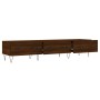 Brown oak engineered wood TV cabinet 150x36x30 cm by vidaXL, TV Furniture - Ref: Foro24-829155, Price: 84,40 €, Discount: %