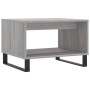 Sonoma gray engineered wood coffee table 60x50x40 cm by vidaXL, Coffee table - Ref: Foro24-829266, Price: 37,34 €, Discount: %