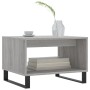 Mesa de centro madera de ingeniería gris Sonoma 60x50x40 cm de vidaXL, Mesas de centro - Ref: Foro24-829266, Precio: 37,34 €,...