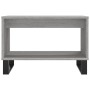 Mesa de centro madera de ingeniería gris Sonoma 60x50x40 cm de vidaXL, Mesas de centro - Ref: Foro24-829266, Precio: 37,34 €,...