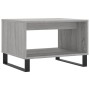 Mesa de centro madera de ingeniería gris Sonoma 60x50x40 cm de vidaXL, Mesas de centro - Ref: Foro24-829266, Precio: 37,34 €,...