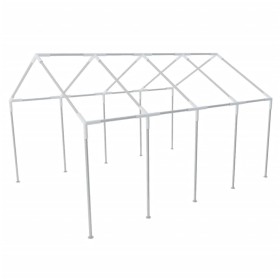 Stahlkonstruktion für Partyzelt 8 x 4 m von vidaXL, Strukturen für Zelte und Pavillons - Ref: Foro24-40154, Preis: 608,85 €, ...