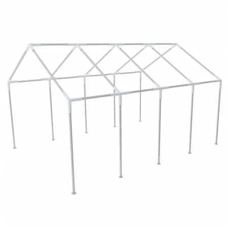 Steel structure for party tent 8 x 4 m by vidaXL, Structures for tents and gazebos - Ref: Foro24-40154, Price: 608,85 €, Disc...