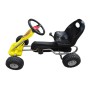 Kart correpasillos con pedales amarillo de vidaXL, Vehículos a pedales o para empujar - Ref: Foro24-90252, Precio: 113,92 €, ...