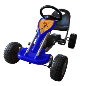 Kart correpasillos con pedales azul de vidaXL, Vehículos a pedales o para empujar - Ref: Foro24-90254, Precio: 115,13 €, Desc...