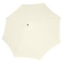 Sombrilla blanca arena 300x258 cm de vidaXL, Sombrillas - Ref: Foro24-40437, Precio: 92,83 €, Descuento: %