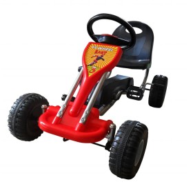 Red pedal go-kart. by vidaXL, Pedal or push vehicles - Ref: Foro24-90253, Price: 114,15 €, Discount: %