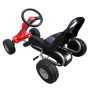 Kart Ride-On mit roten Pedalen von vidaXL, Treten oder schieben Sie Fahrzeuge - Ref: Foro24-90253, Preis: 114,15 €, Rabatt: %