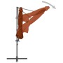 Cantilever umbrella with terracotta 300 cm steel pole by vidaXL, Umbrellas - Ref: Foro24-312313, Price: 122,99 €, Discount: %