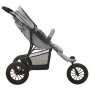 Carrito de bebés de acero gris claro de vidaXL, Cochecitos de bebé - Ref: Foro24-10259, Precio: 185,99 €, Descuento: %